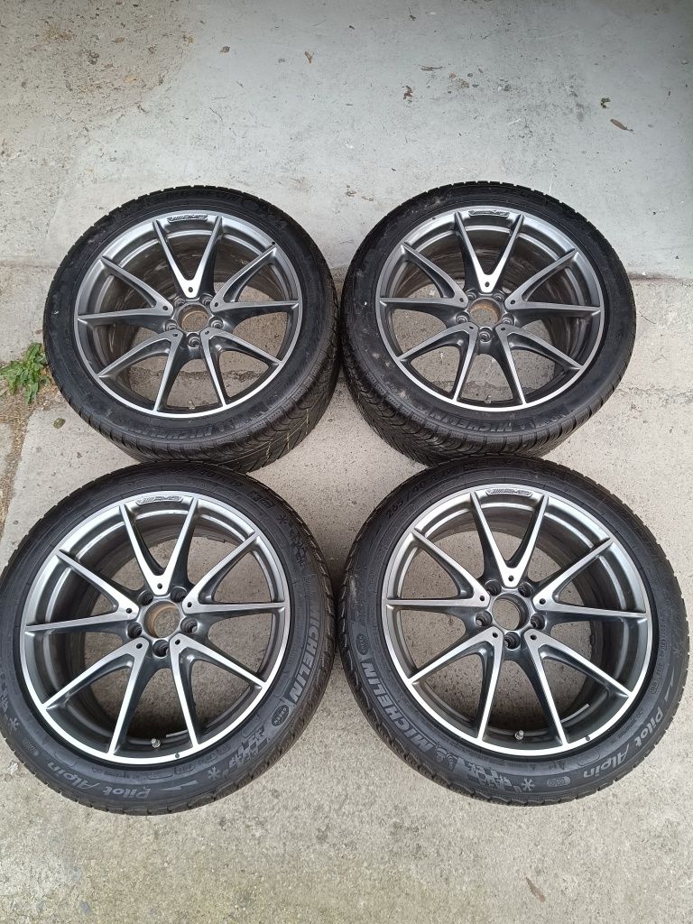 MERCEDES 19 цола 5x112 джанти + гуми 63 AMG W213 W222 W212 W205