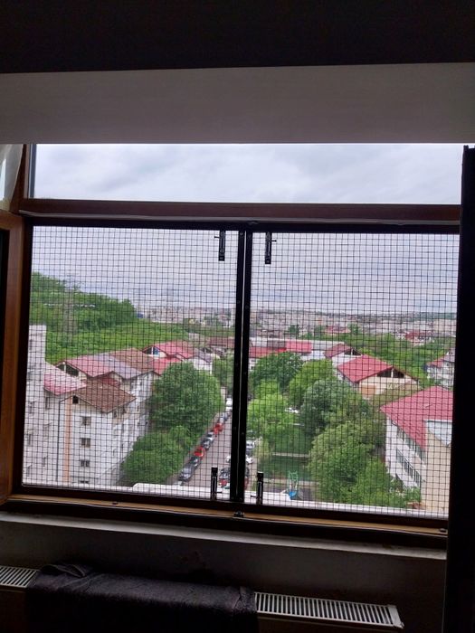 Plasa  insecte  pentru  pisici cu protecție Metalica la interior