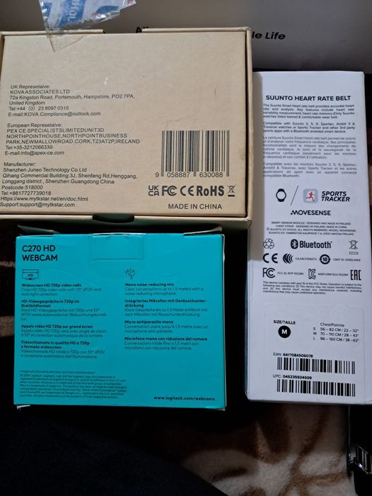 GpS,Camera Web și Heart rate belt