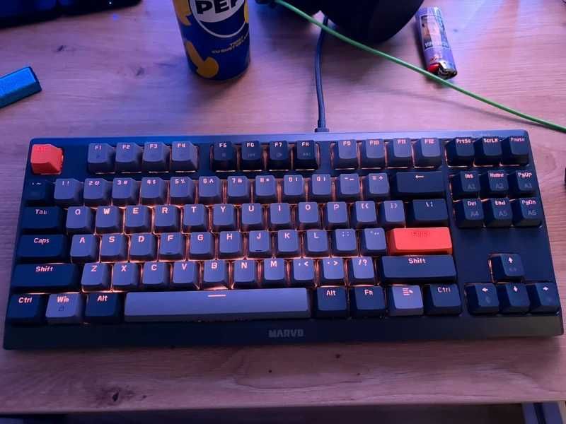 Tastatura gaming mecanica Marvo KG980