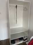 Ikea cadru pax cu polite si bara