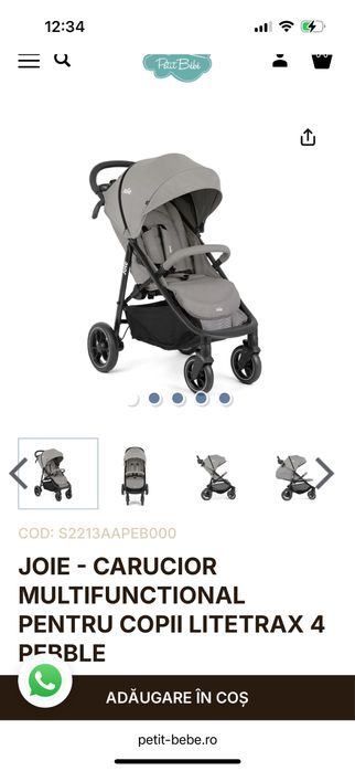 Carucior Joie Literax 4