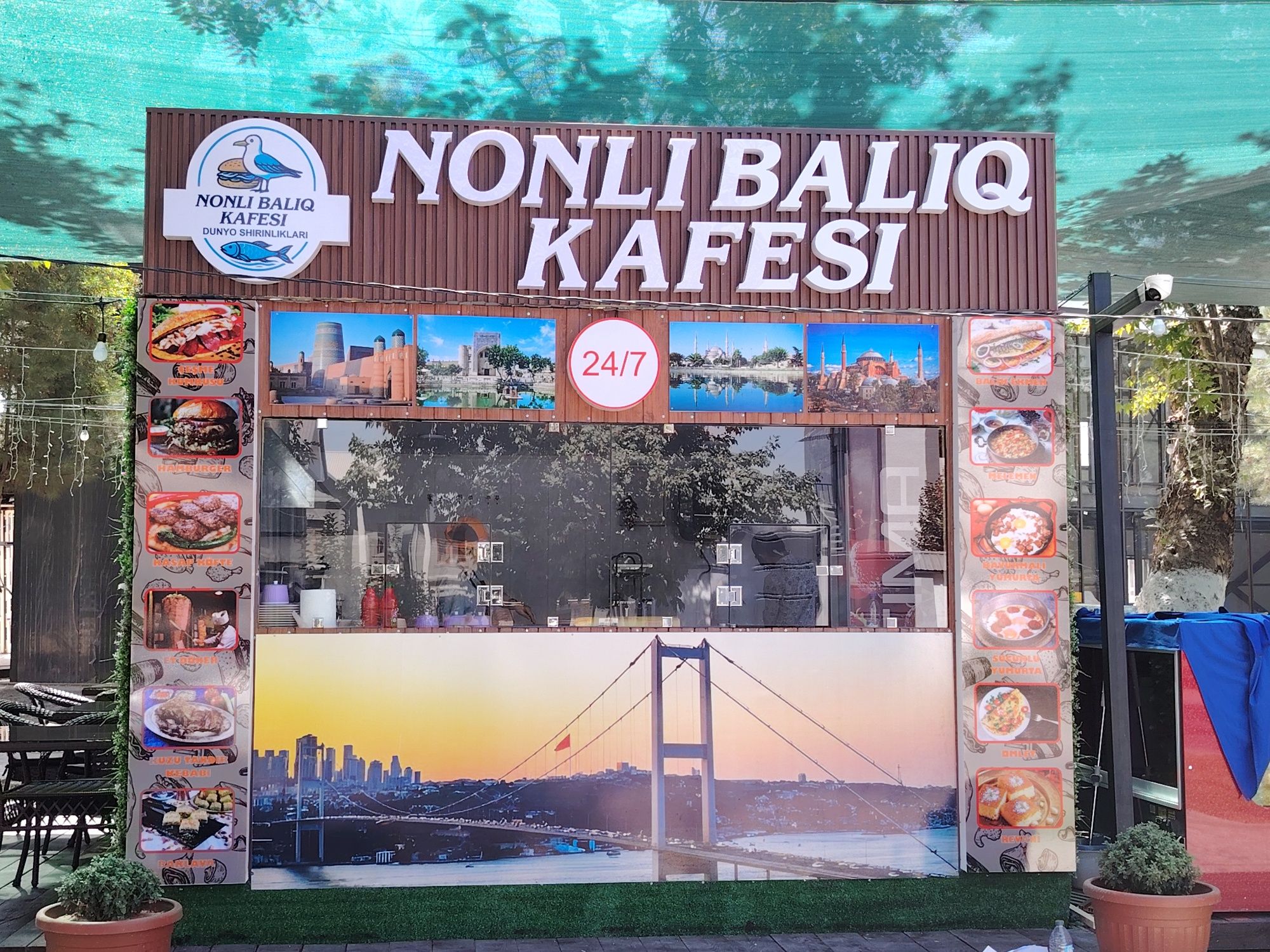Reklama bukva, banner, orakal tashqi reklama