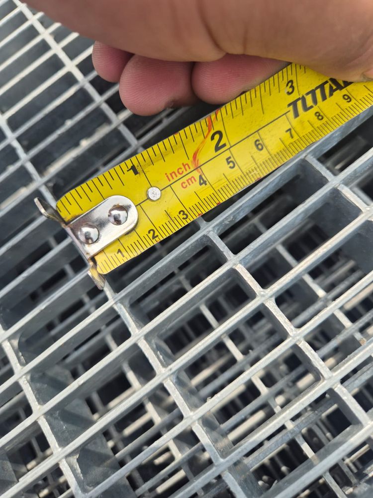 Gratare galvanizate zincate 1,2 m x1,27 m