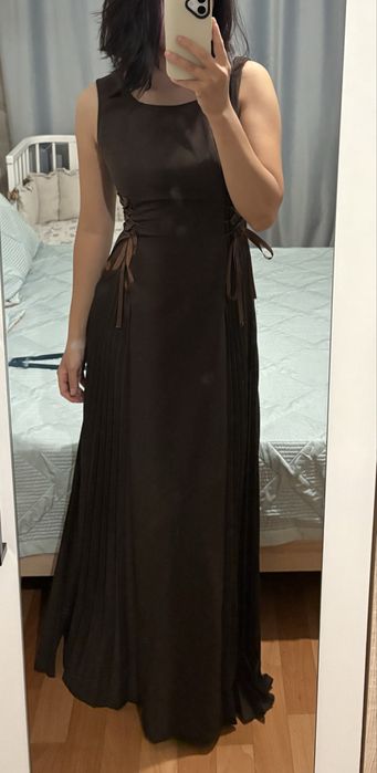 Платье длинное с