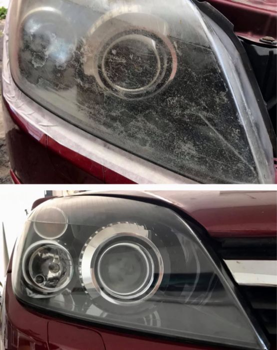 Polish faruri/ polimerizare 50 lei farul