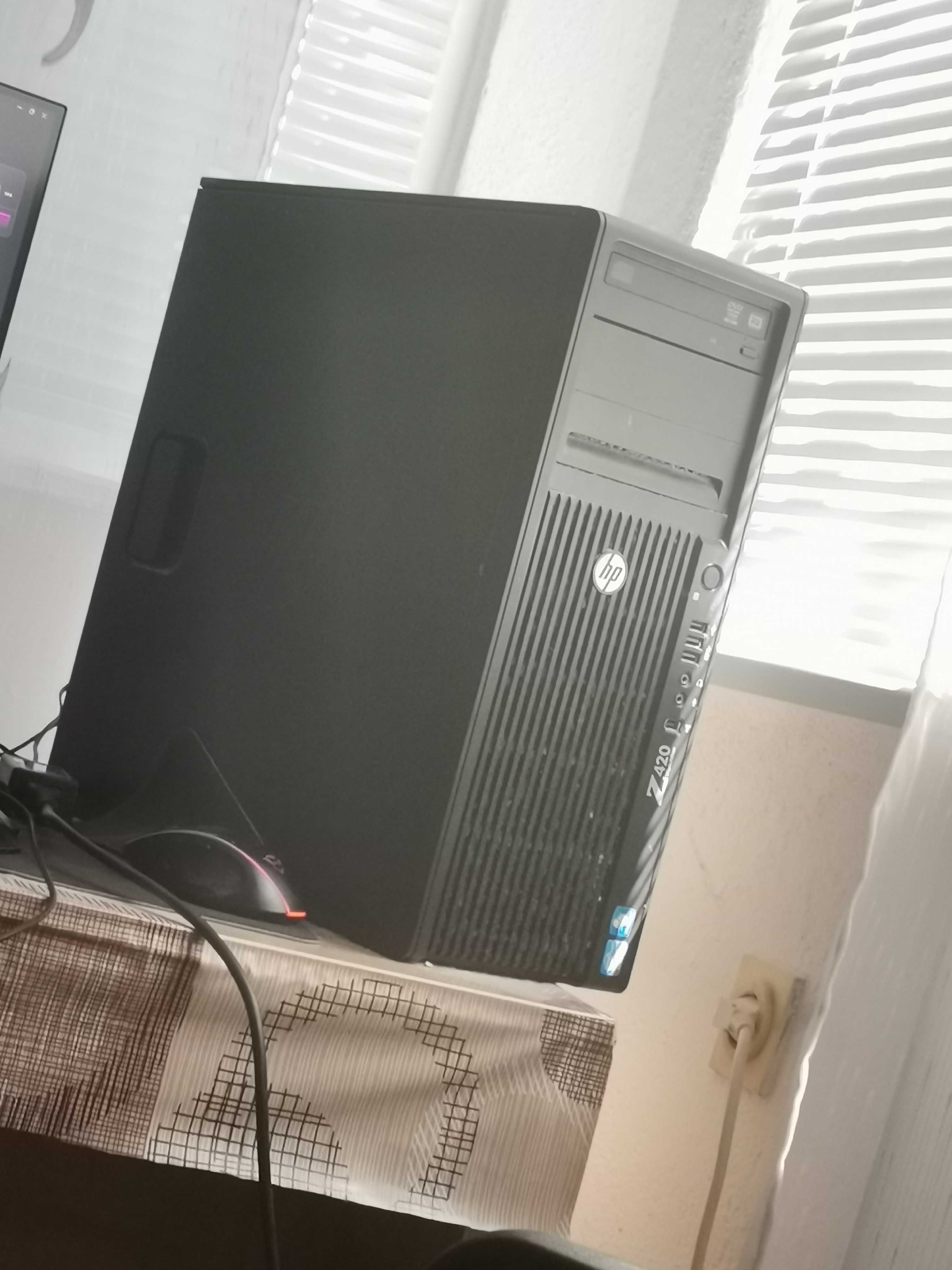 Компютър 16gb ram, 2tb memory, nvidia quadro k4000, Intel xeon