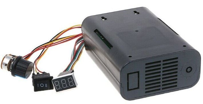 PWM 60A variator turatie DC10-55 schimba sens, cu ventilator! Nou!!