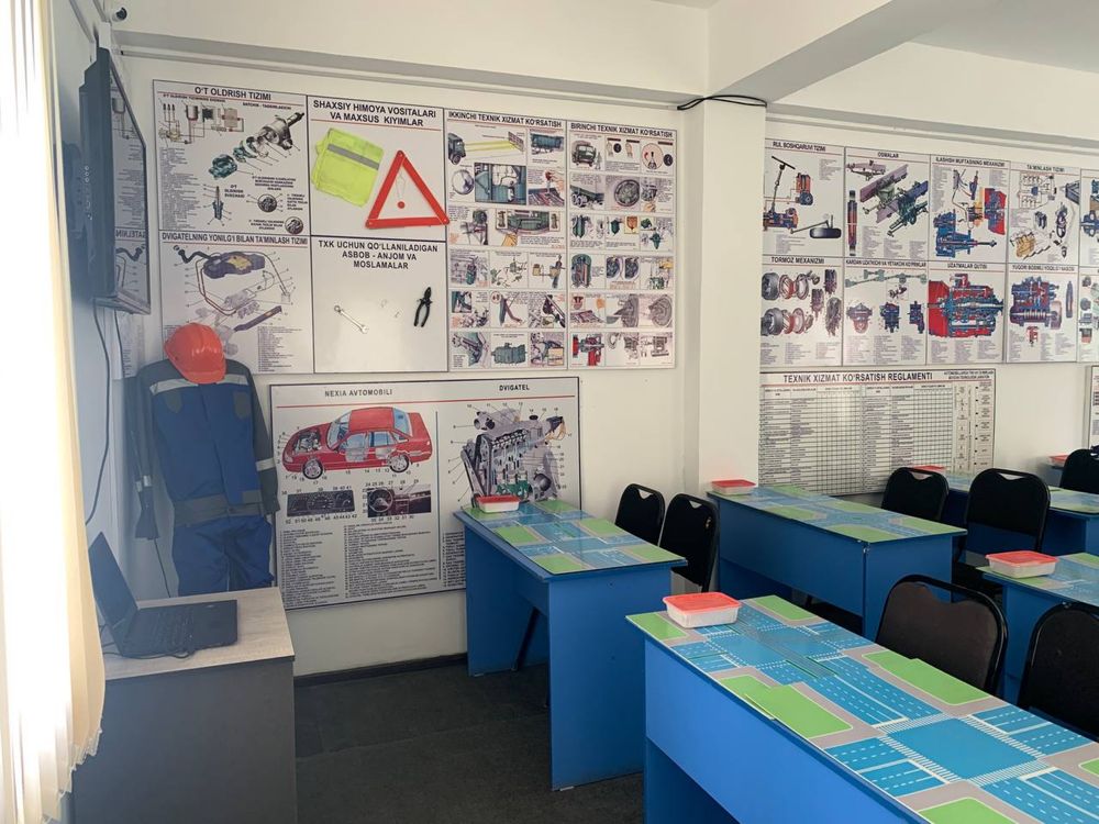 Avto maktab jihozlari tayyor holatda +11 ta game club kampyuterlari