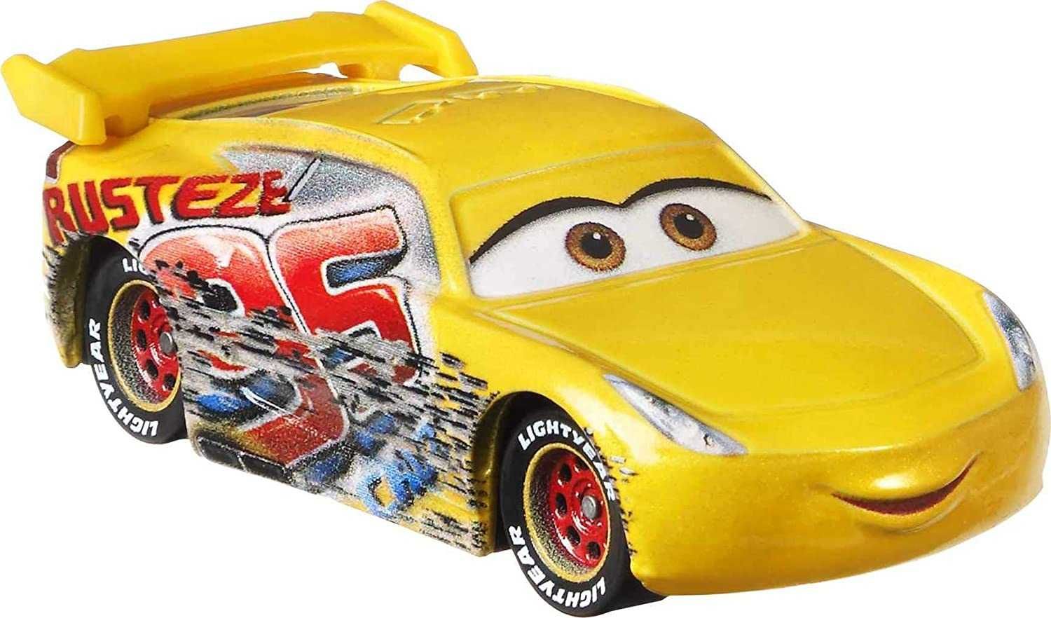 Disney cars Cruz Ramirez track damage