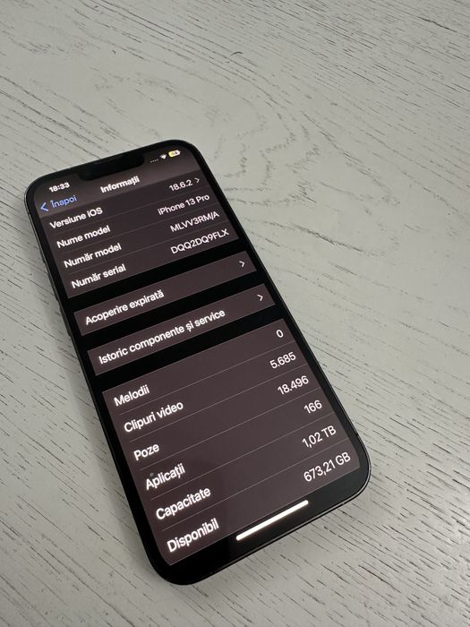 iPhone 13 Pro 1TB – funcționează perfect, cameră fisurată, preț super!