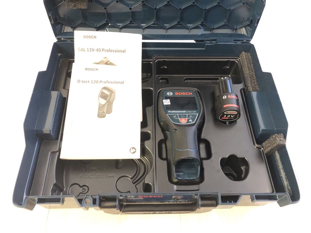 Detector Bosch D-tect 120 scanner de perete 120 mm Nou