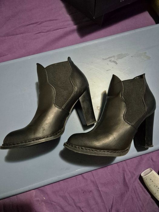 Ghete dama, AIR LINE Shoes, piele naturala, 43, purtate o data