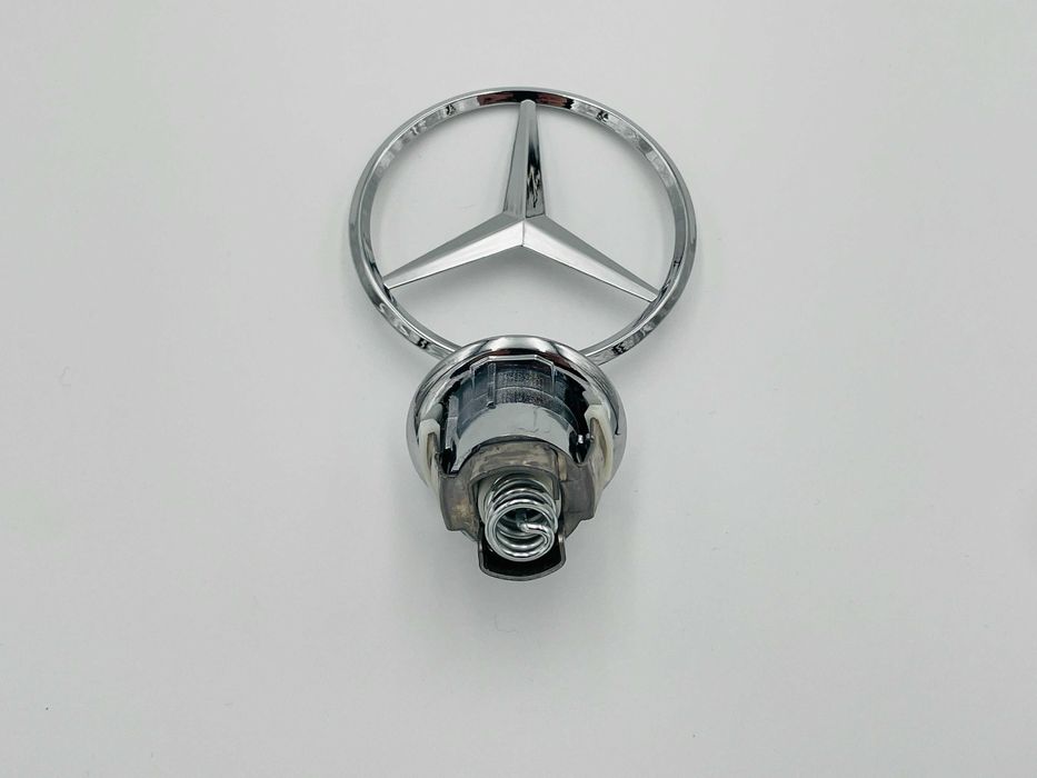 Emblema capota compatibila Mercedes crom/negru