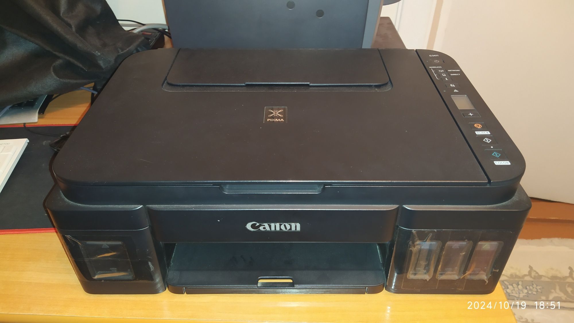 Продам принтер Canon PIXMA G3411, (цветной струйный мфу 3в1, печ