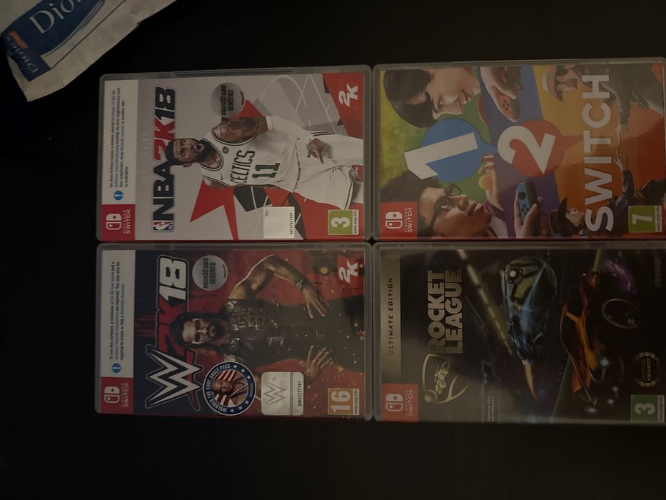 Nintendo switch (cu jocuri si accesorii)