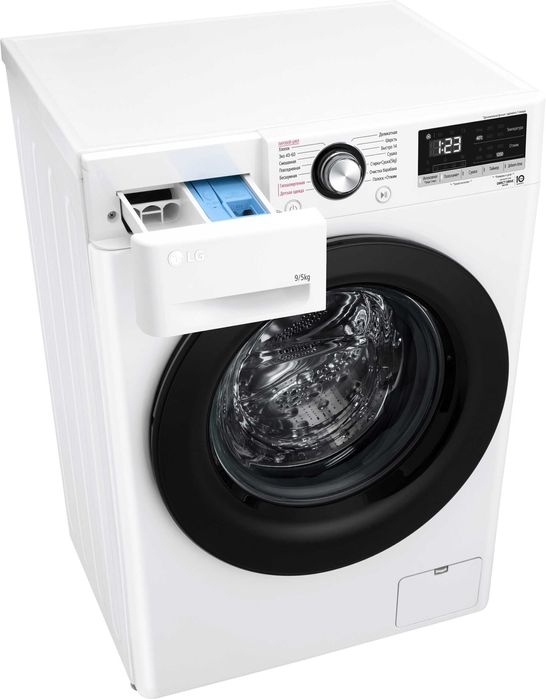 LG 9/5 КГ Стиральная машина с сушкой  AI DD™ | Steam™