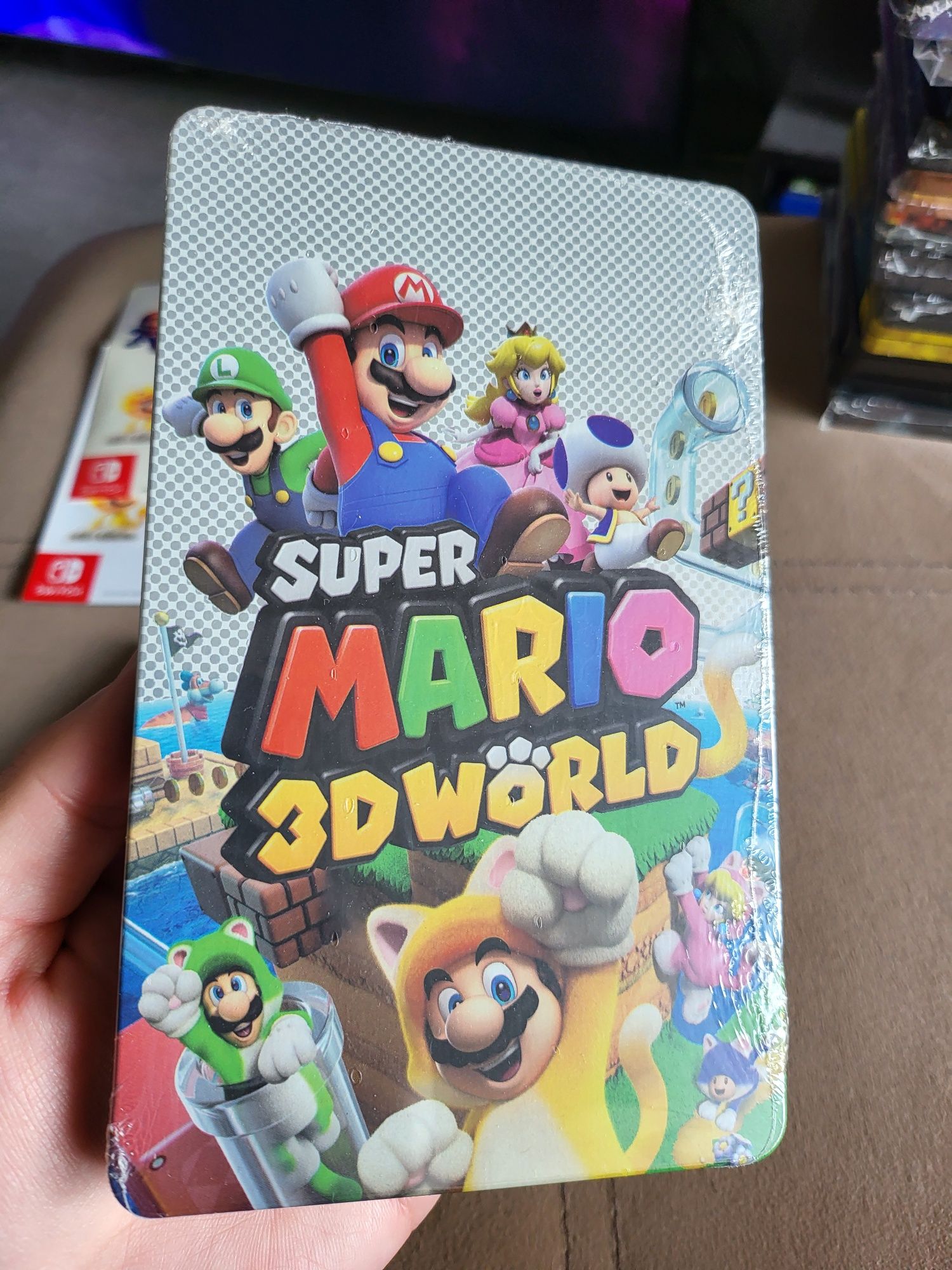 Zelda и Mario steelbook