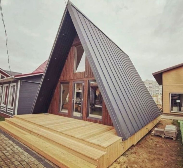 Cabane tip A frame