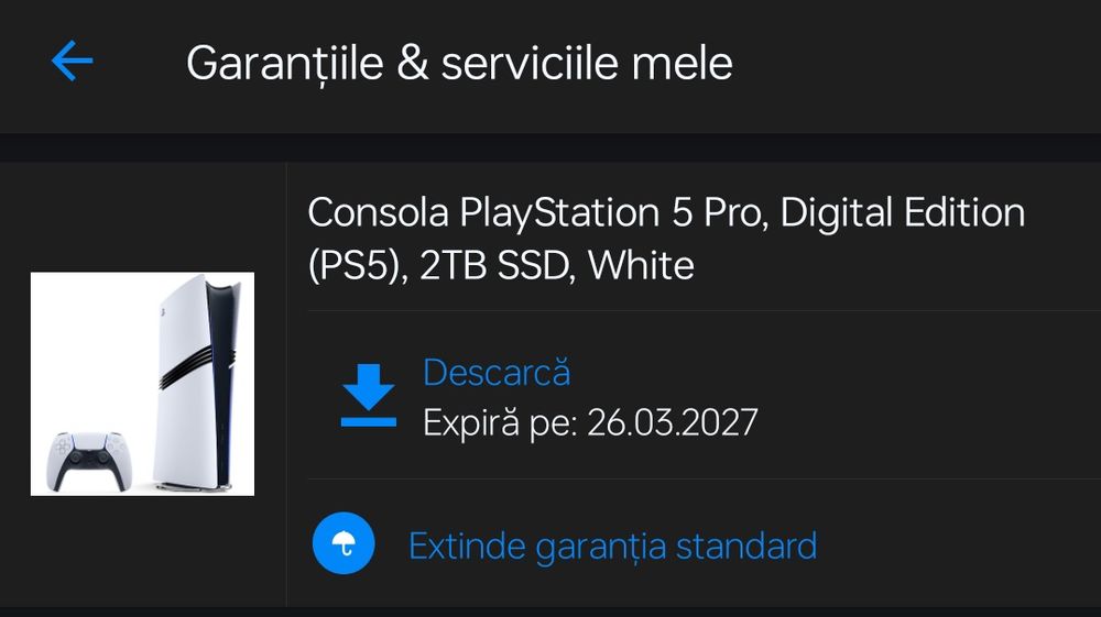 Consola PlayStation 5 Pro, Digital Edition (PS5), 2TB SSD