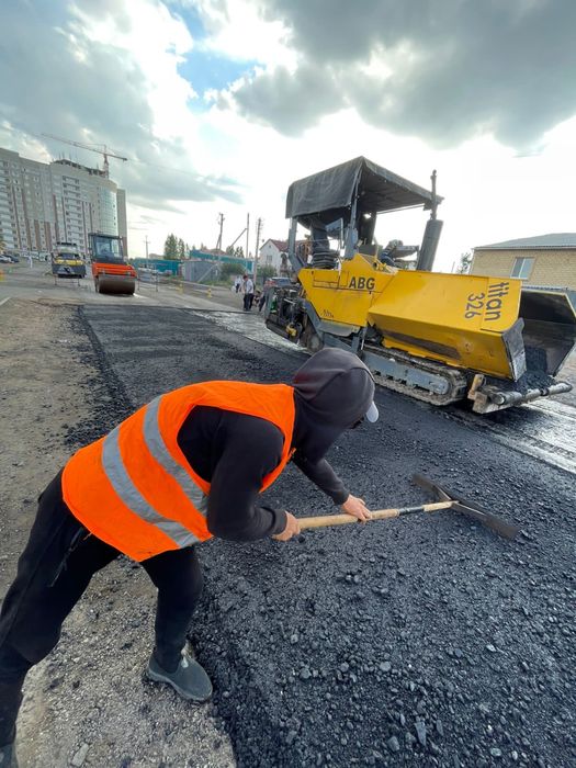 Асфальтирование Асфальт Укладка асфальта Ямочный ремонт