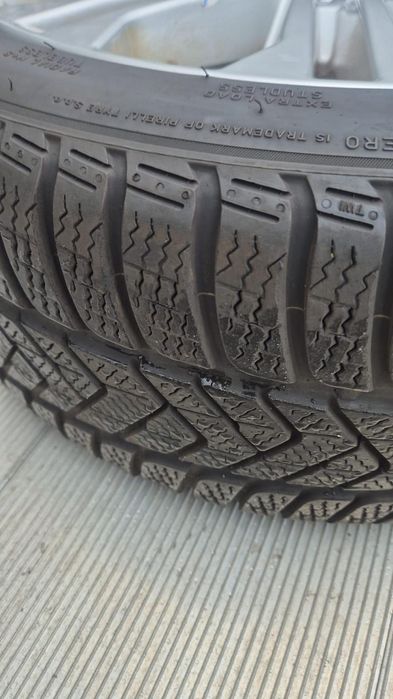 Jante audi r18 ,a4,a5,a6,5x112,cu anvelope iarna 245/40/18