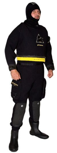 Aqualung intruder costum scafandru, scuba diving