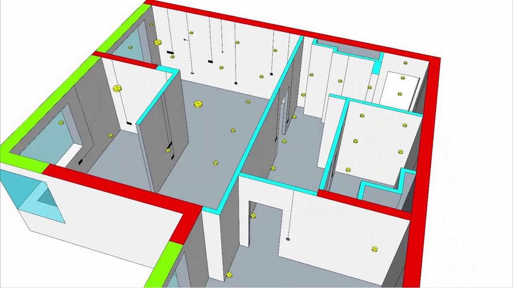 Проектирование проектов ЭОМ, светотехнический расчет, умный дом