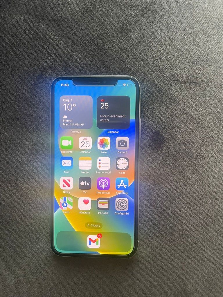 Iphone X 256Gb alb