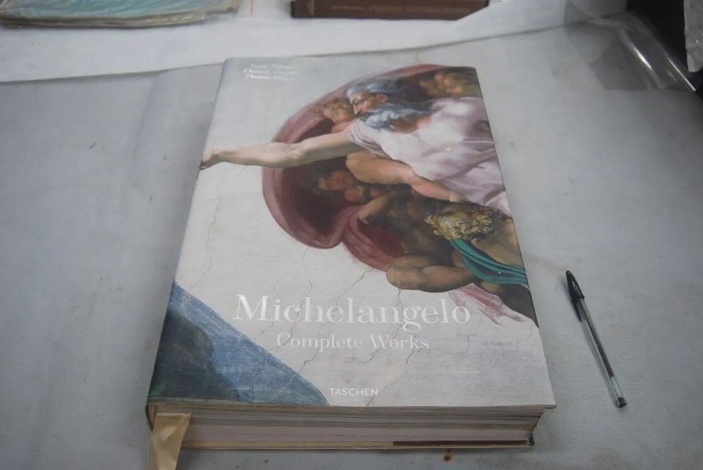 TASCHEN MICHELANGELO catalogue raisonné XXL rara volum arta 10kg