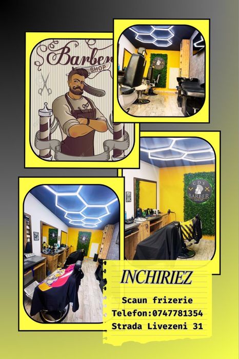 Inchiriez scaun frizerie