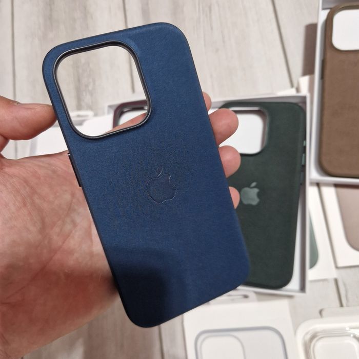 Huse Apple iPhone FineWoven Magsafe/Clear Magsafe seria 15 iPhone