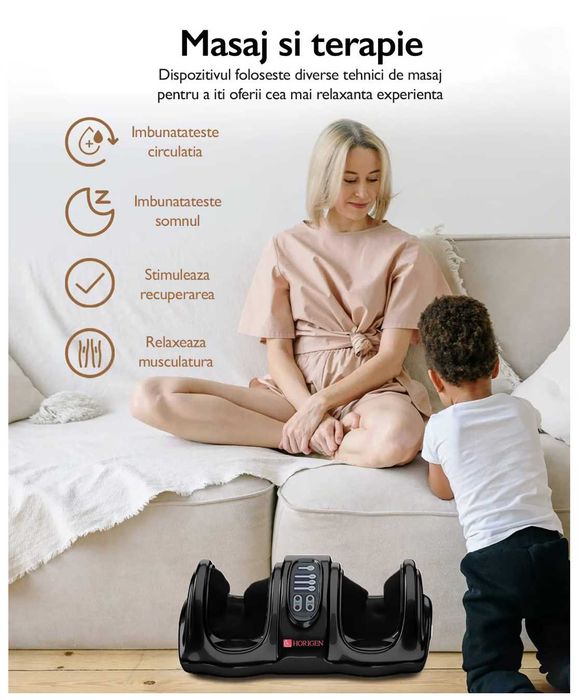 Aparat masaj picioare Horigen Feet King, PRET DE NOU 460 lei