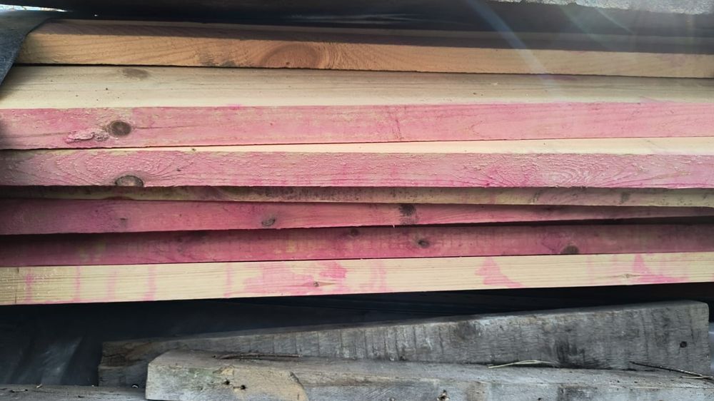 Брусья сосны новые