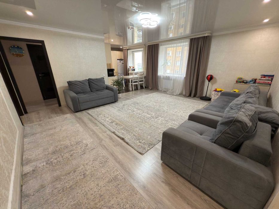 Продается 3-х ком. квартира в кирпичном доме по ул.Ермекова ЖК Астана