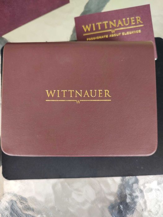 Швейцарски дамски часовник с диаманти - Wittnauer Laureate