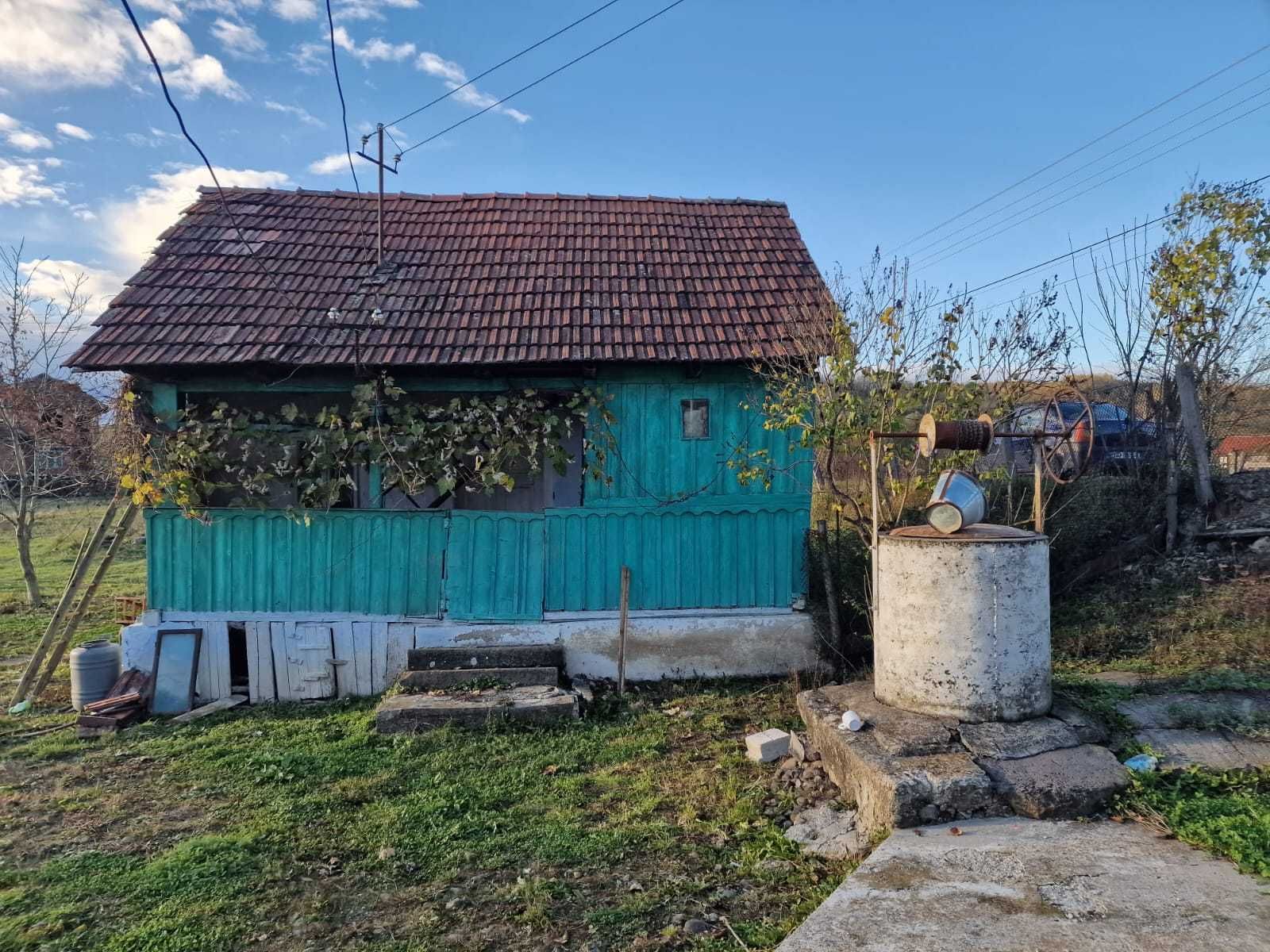 Casa De Vanzare - Curte Mare 1107 mp + Gradina, Ribita, Hunedoara