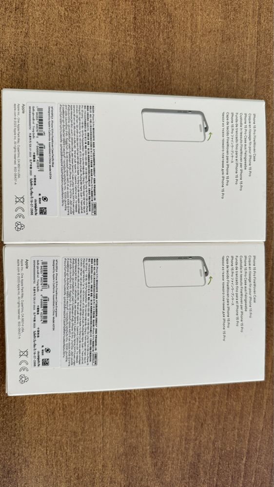 Кейс Apple Case FineWoven Magsafe  iPhone15 pro
