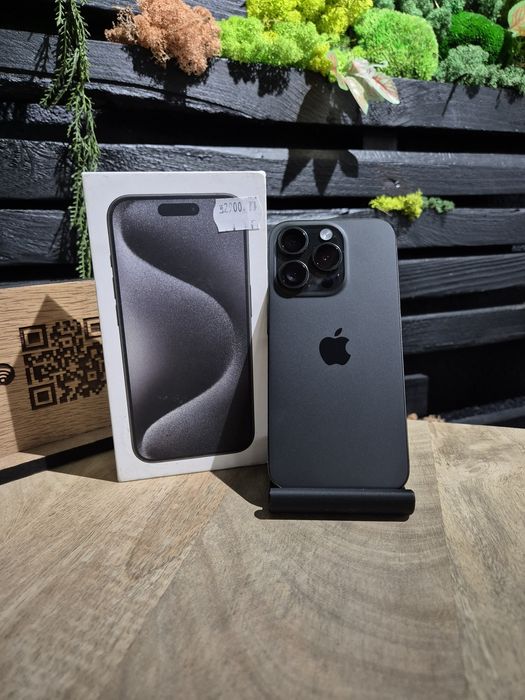 iPhone 15 Pro 128gb Black Neverlocked/Fact+Garantie