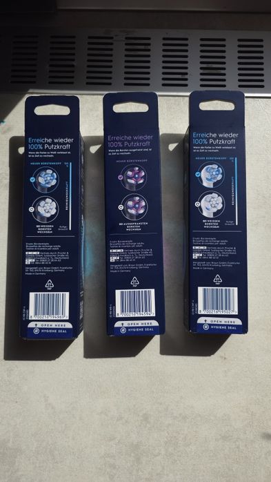Rezerve Periute Oral B IO Sigilate si originale
