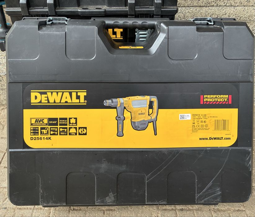 Електрически перфоратор DeWALT D25614K, SDS-max, 1350 W, 10.5 J