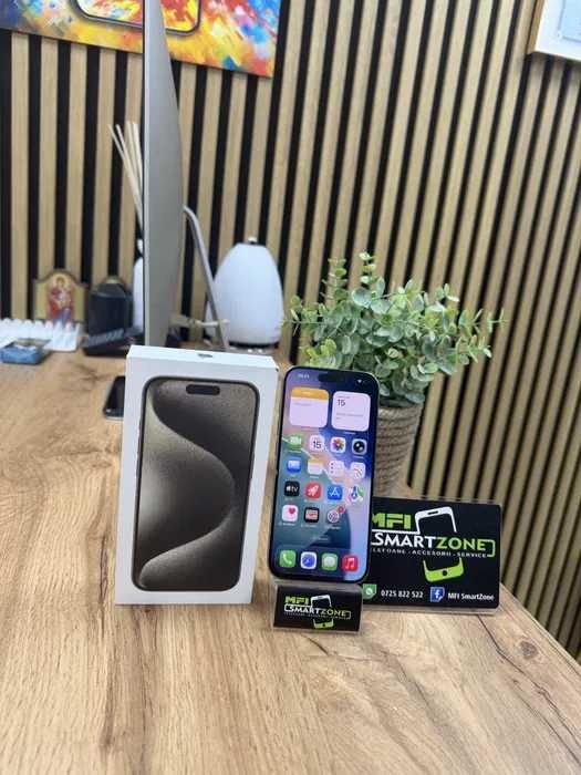 Iphone 15 Pro - Impecabil - Garantie 12 Luni
