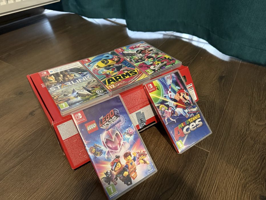 Nintentdo Switch 1, cu 5 jocuri