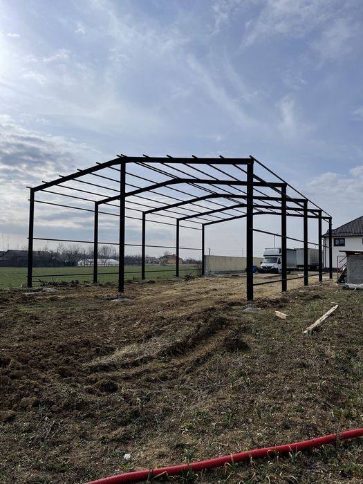 STOC hala metalica 10x20x4 noua completa garaj fanar service etc