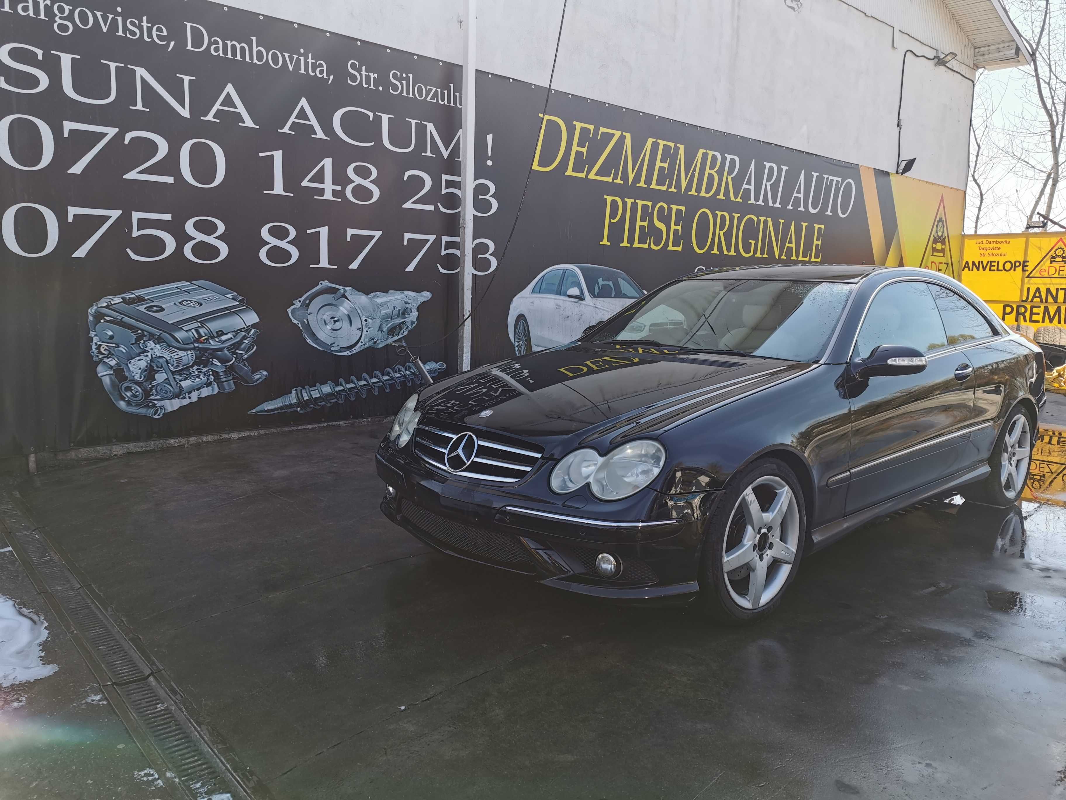 Dezmembrez mercedes CLK W209 AMG 2.2 euro 4/bara fata clk amg/far clk/