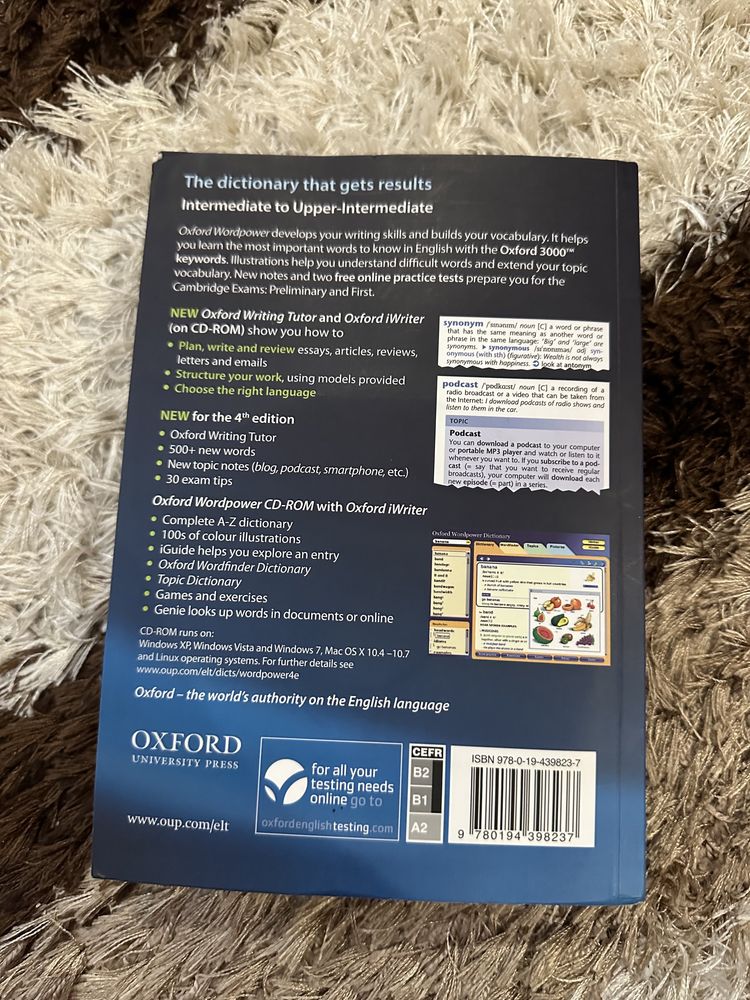 Oxford Wordpower Dictionary