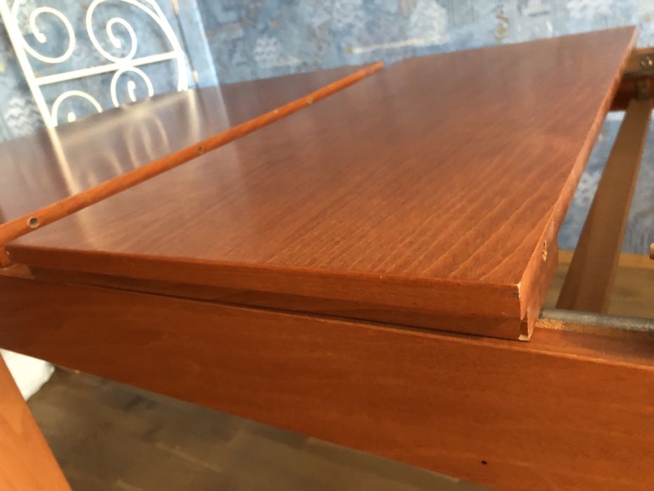 Трапезна маса разтегателна пдч имитация дърво 131 х 80,5 h-76