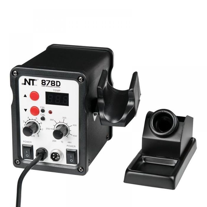 Паяльна станция NT 878D (Паяльник+фен)