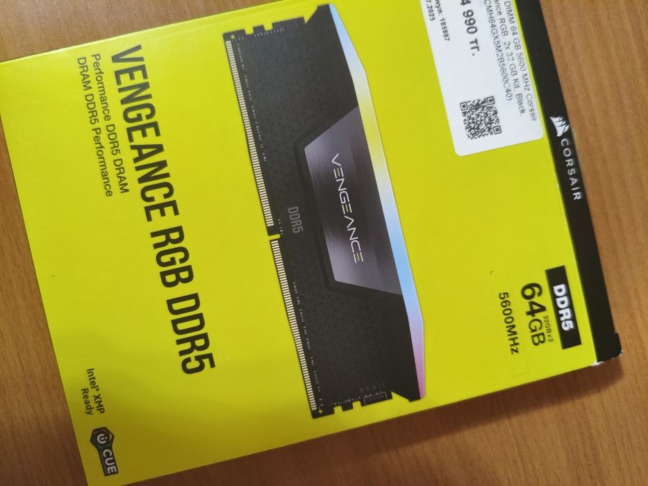 DDR 5 corsair vengeance 2x32 5600