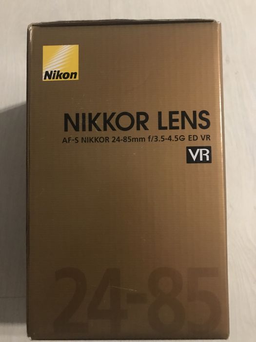 Obiectiv Nikon 24-85 f3.5-4.5 VR sigiat